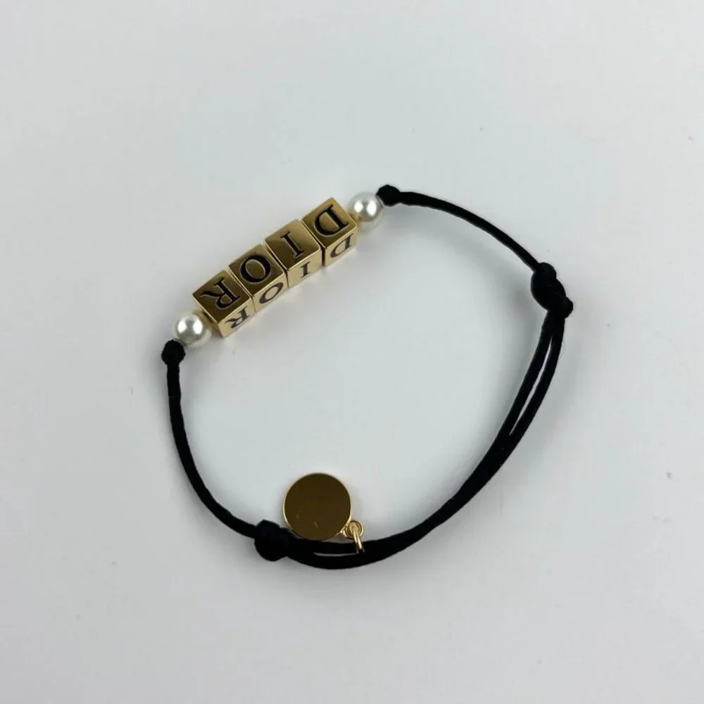 Christian Dior Accessories Bracelet Bangle Logo Gold Vintage - Picture 4 of 14